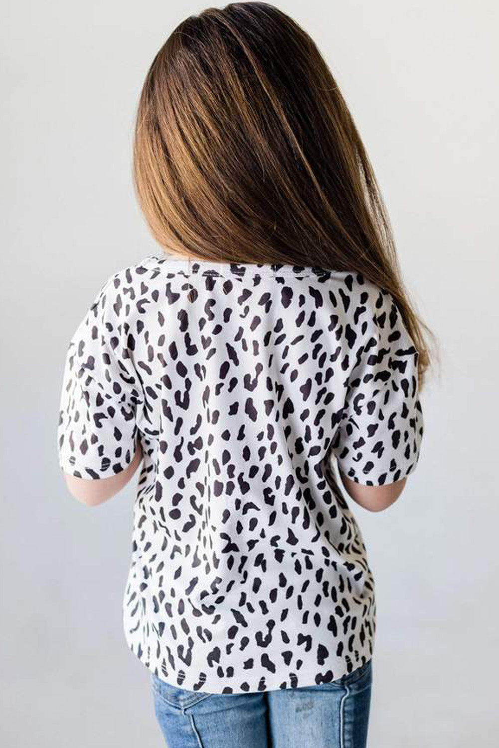 Leopard Little Girls' Tee