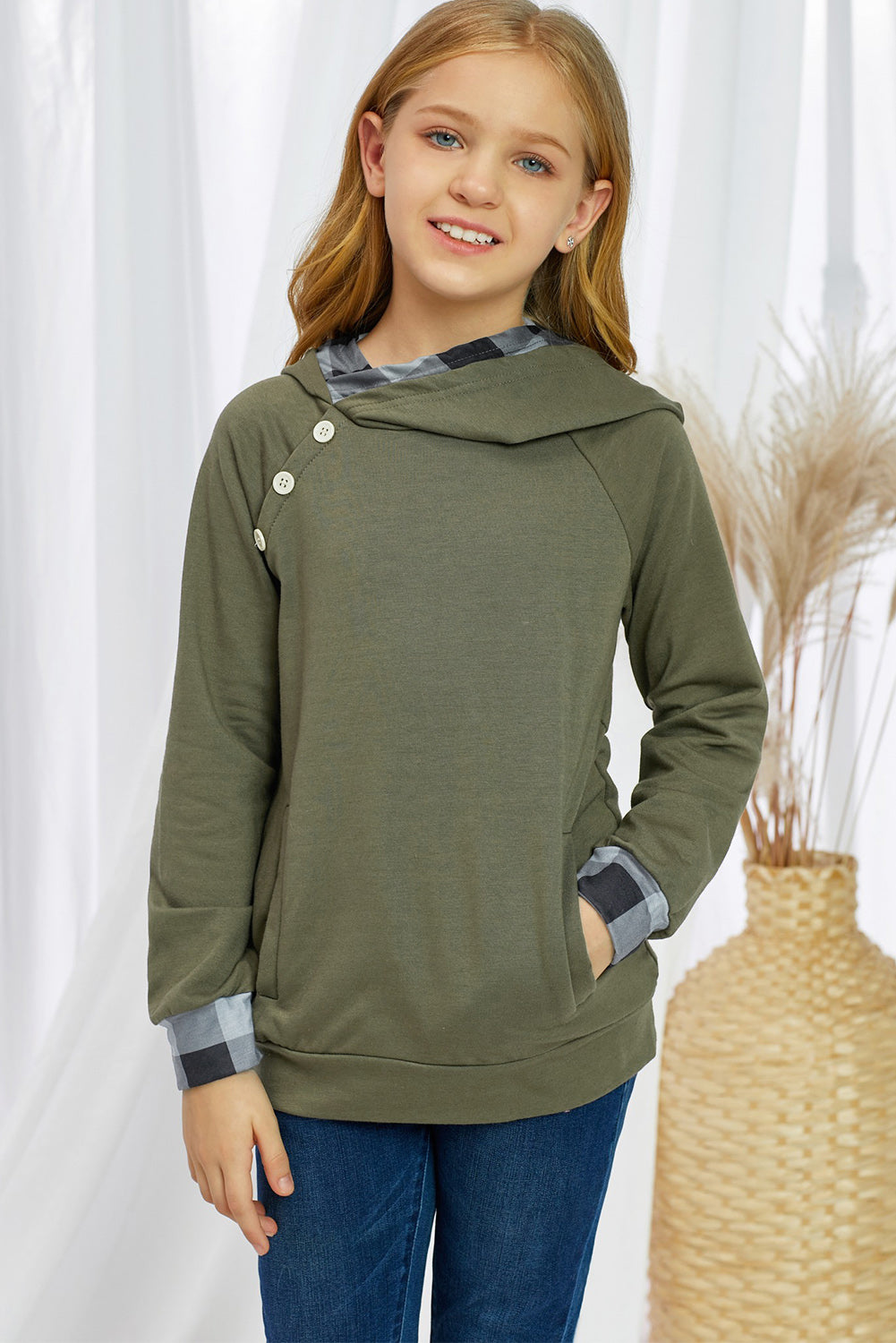 Toddlers Double Hooded Sweatshirt